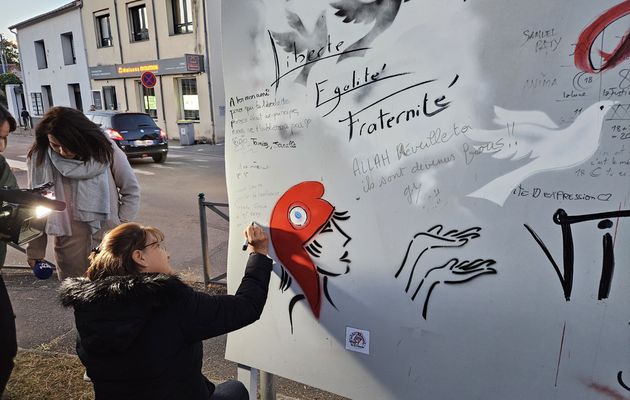 Hommage à Samuel Paty