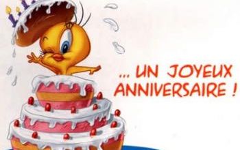 Bon anniversaire...