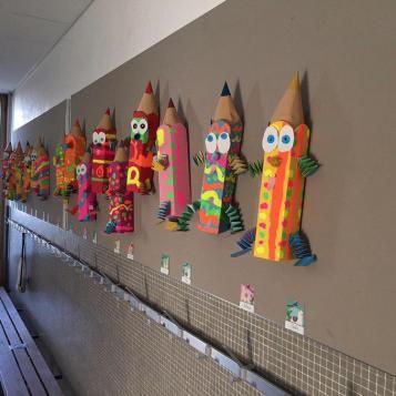 Crayons géants