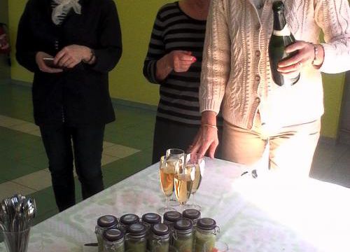 anniversaire à la peinture