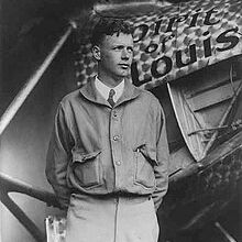 Lindbergh traverse l'Atlantique