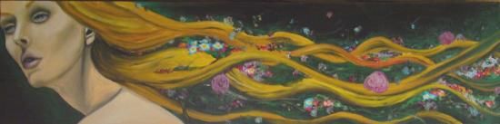 Cheveux de fleurs
