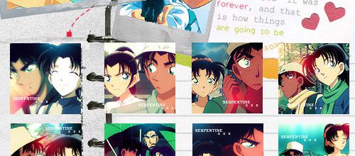 Carnet d'avatars Heiji/Kazuha