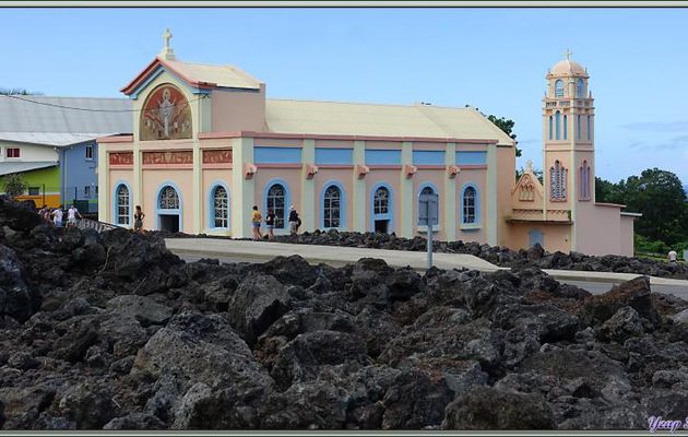 Notre voyage en images se termine ici, à Notre Dame des Laves, l’église miraculée - Sainte Rose - Île de la Réunion