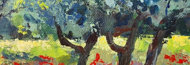 Les oliviers de Van Gogh