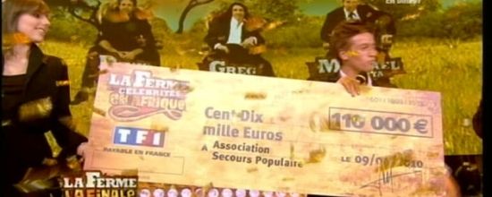 Mickael Vendetta a gagné la Ferme Célébrités en Afrique