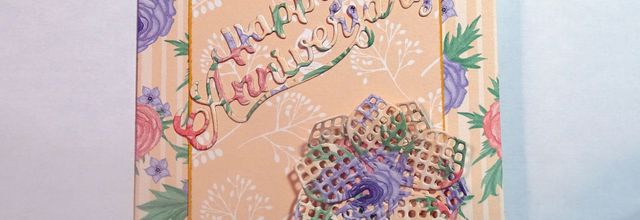 Carte anniversaire .