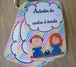 Cartes consignes pour le centre d'écoute