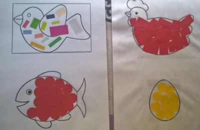 Atelier autonome : illustration de comptine