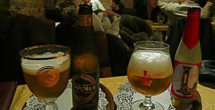 L'un des bars à bières les plus populaires de Bruges