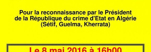 L’Autre 8 Mai 1945 : APPEL A RASSEMBLEMENT *** MISE A JOUR