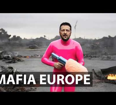 MAFIA EUROPE - AU FRONT - Macron, Barrot, Zelensky, Ursula , Loiseau