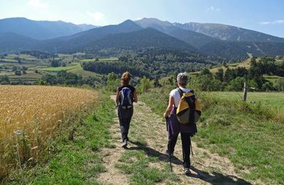 Le Tour des villages à la croisée des voies romaines depuis le col de la Perche