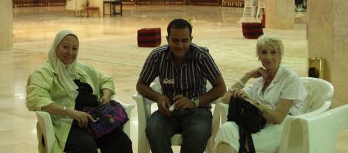 Jacqueline en Egypte 