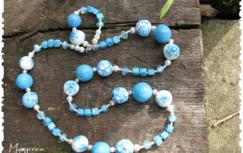Collier turquoise "one"