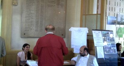 Hier à la journée du Courrier des Balkans 