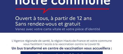 VACCI BUS à Oulchy-le-Château - lundi 23 août de 14h30 à 17h30