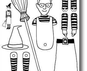 Des pantins articulés pour Halloween