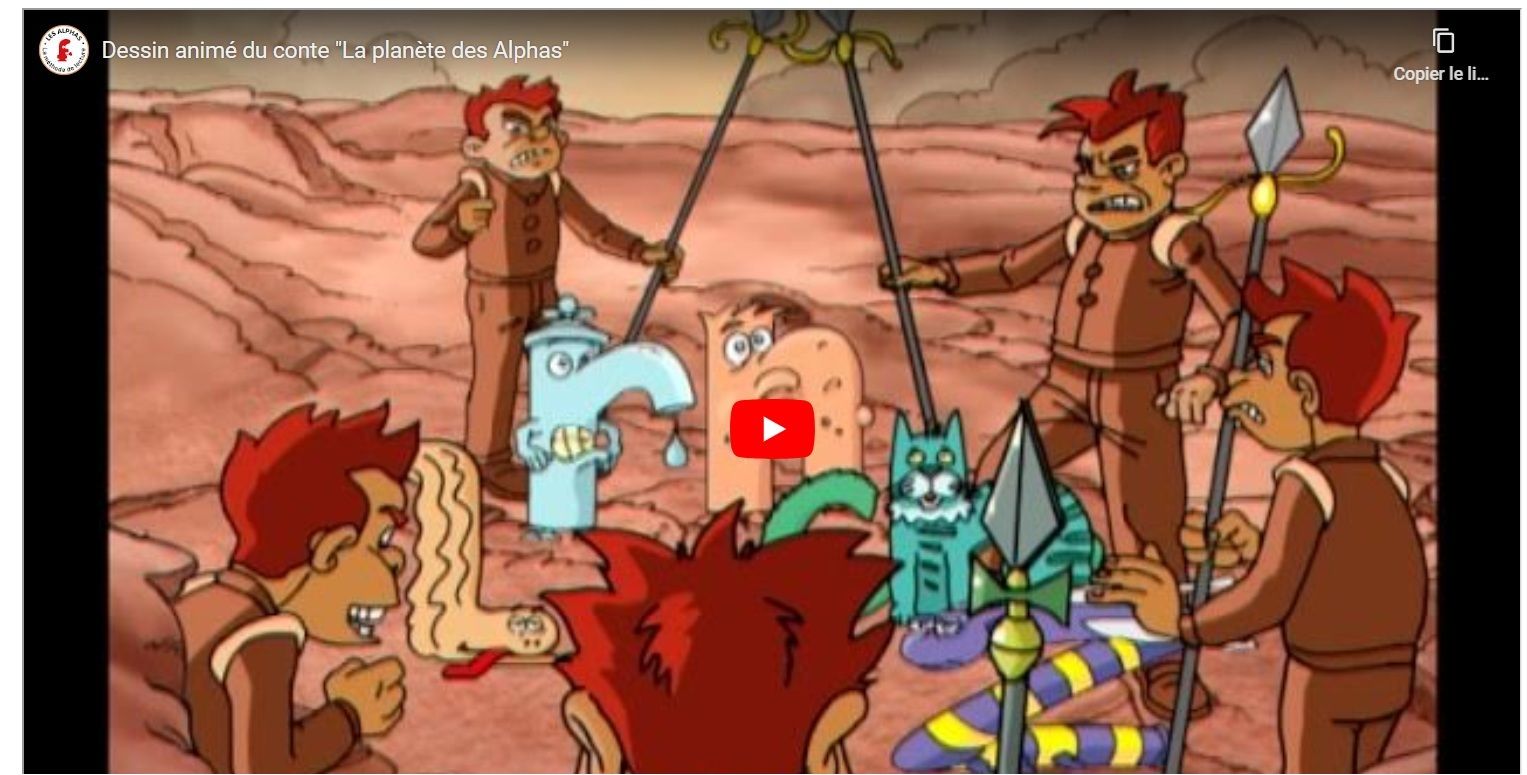 Alphas maternelle TICE film pédagogie