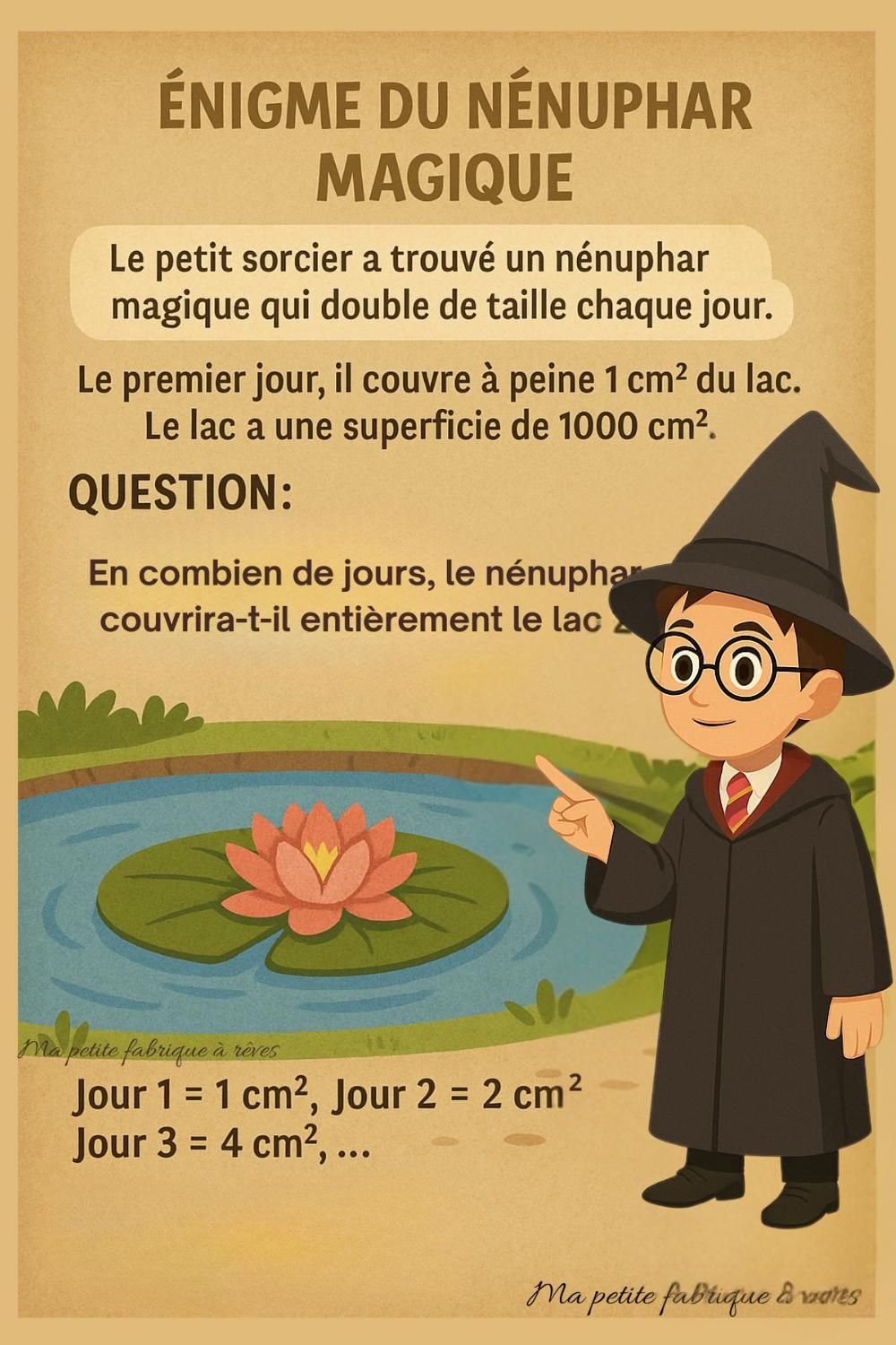 Défi mathématique quotidien cycle 3