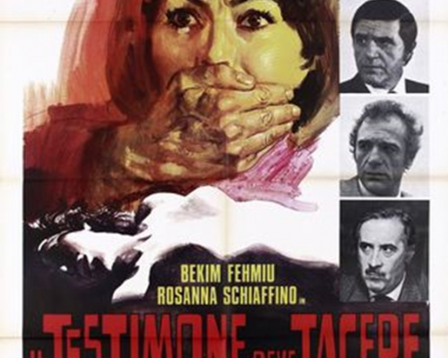 Il testimoni deve tacere, Giusepe Rosati, 1974