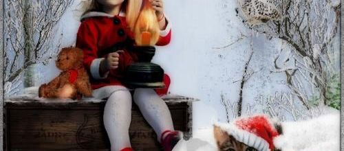  L'enfant et la neige....