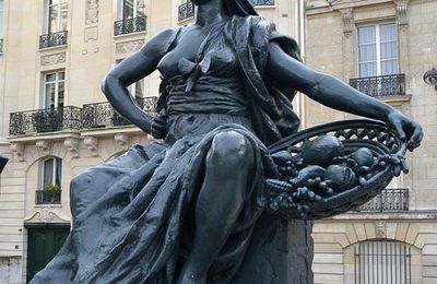 Parvis du Musée d'Orsay : les six continents : L'Afrique