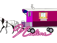 624 B - Roulotte - gif anime, blinkie, signature