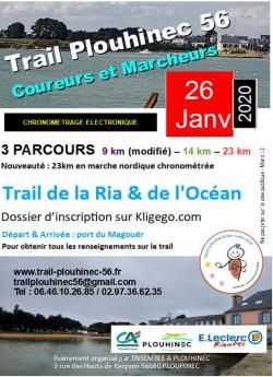 Trail et Marche Nordique de la ria et de l'océan de Plouhinec 