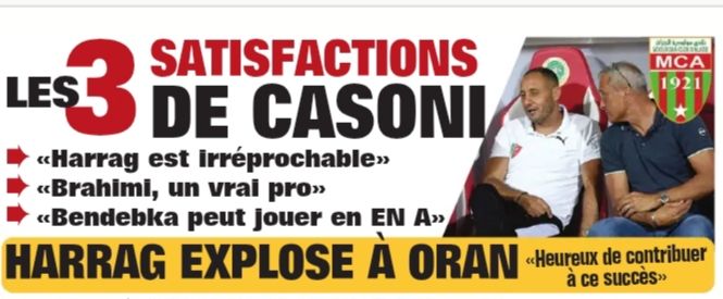 Dimanche 15.9.2019 à Oran Stade 
