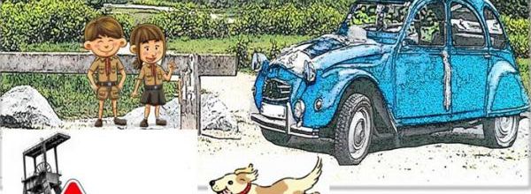Concentration de 2 CV, à Condé-sur-l'Escaut
