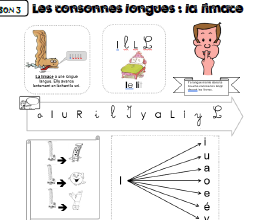 PTITES POULES CP: fiches son 
