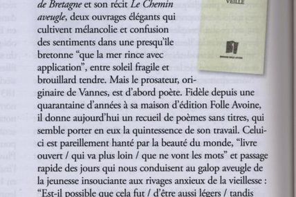 À propos de "Veille" (recueil de Michel Dugué), par Alain Gabriel Monot