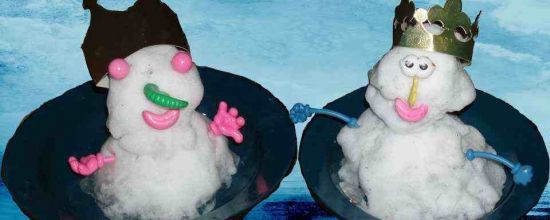 Les rois sous la neige!