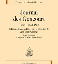 Download PDF Journal des Goncourt  - Tome 1, 1851-1857
