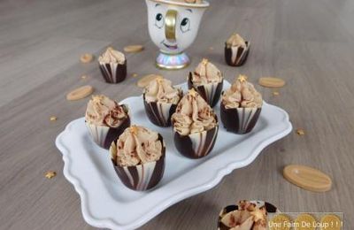 Oeufs en chocolat et mousse au chocolat Dulcey 