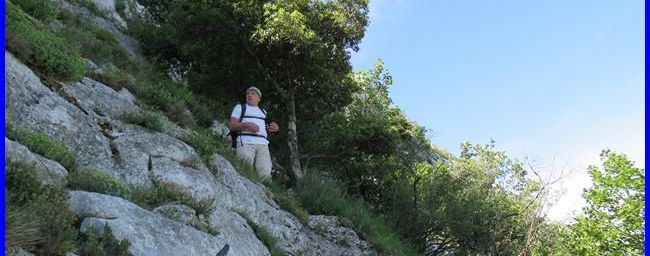 Ste Baume : la voie Gombault, le sentier Estruch...