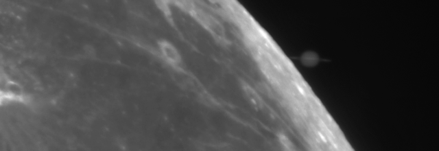 L'occultation de Saturne par la Lune du 21 août 2024