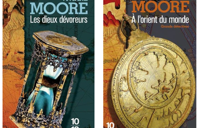 La saga de Tancrède le Normand, tomes 6 et 7,  Les dieux dévoreurs et A l'orient du monde ; Viviane Moore