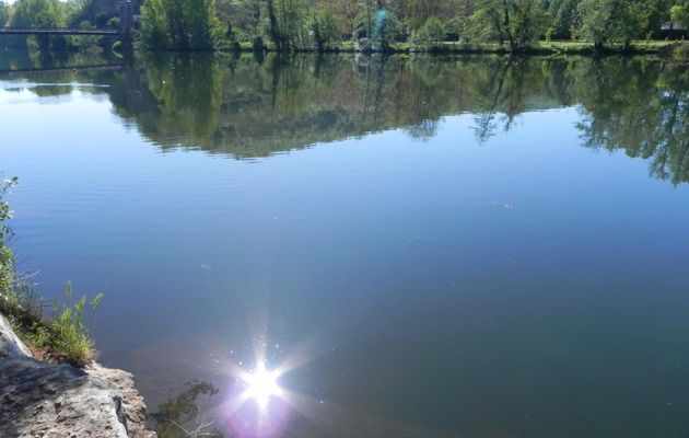 reflets en bleu ! 