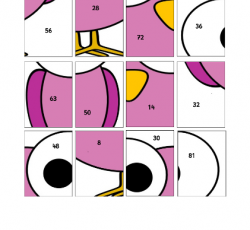 La multiplication - puzzle