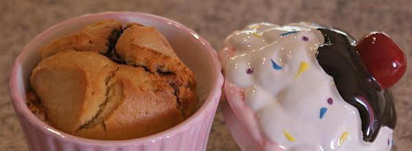 Muffins au coeur fondant de nutella