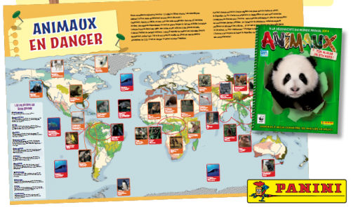 Album animaux Panini