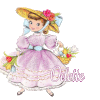 272 Fille tulipes