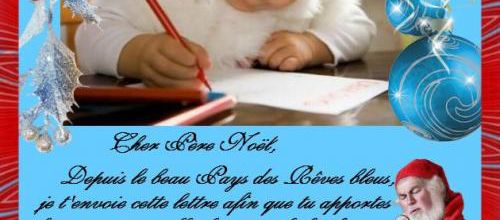 Au Père Noël.