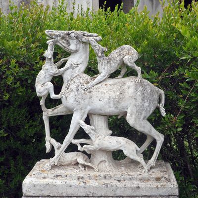 herculanum + des statues à l'air libre +