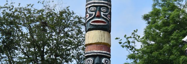 Totem indien de Virton - Belgique