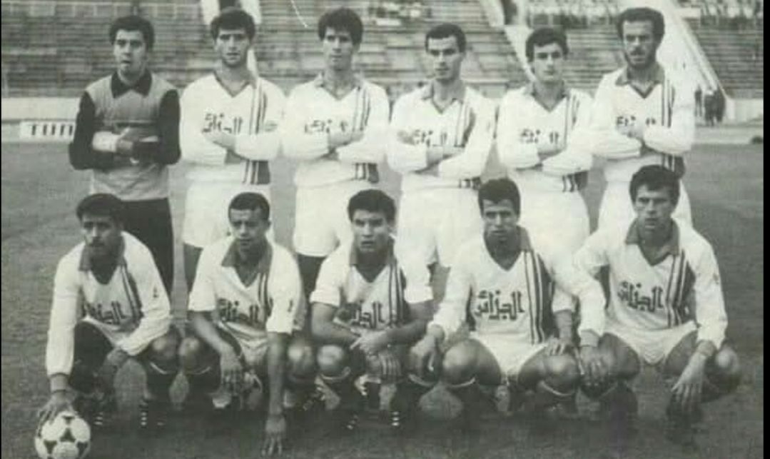 1988 Tunisie - Algérie 1-0 avec les Mouloudéens Kadri et Maiche 
