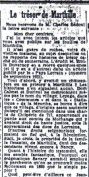 L'Est-Républicain du mercredi 23 novembre 1927. (Archives départementales Meurthe et Moselle) (Jérôme Leclerc)