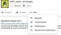 Astuce : Utiliser la transcription de Youtube pour gagner du temps.